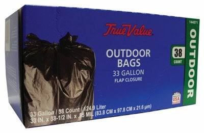 True Value Trash Bag - 38 x 33 Gal Pack