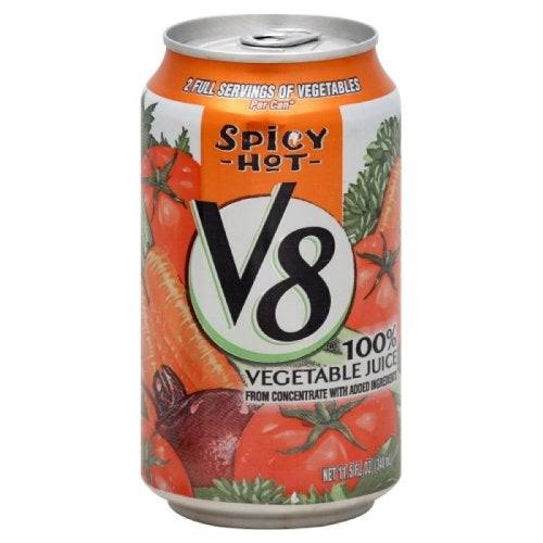 V8 Vegetable Juice - Spicy Hot, 340ml