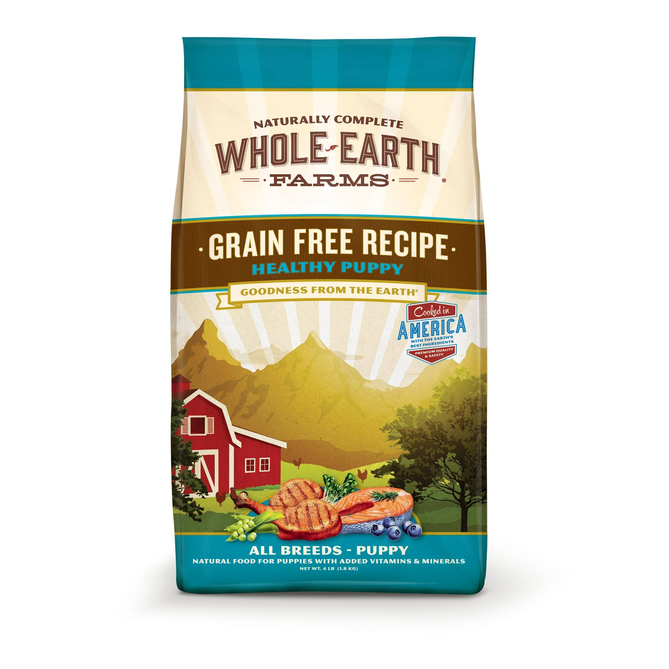 Whole Earth Farms Grain Free Healthy Puppy Recipe Dry Food, 25 lbs.