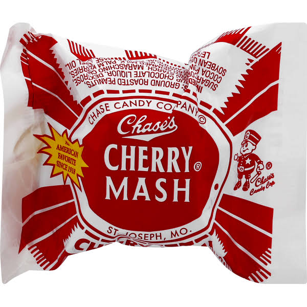 Chase Candy Cherry Mash Chocolate Bar - 24 count, 2.05 oz each