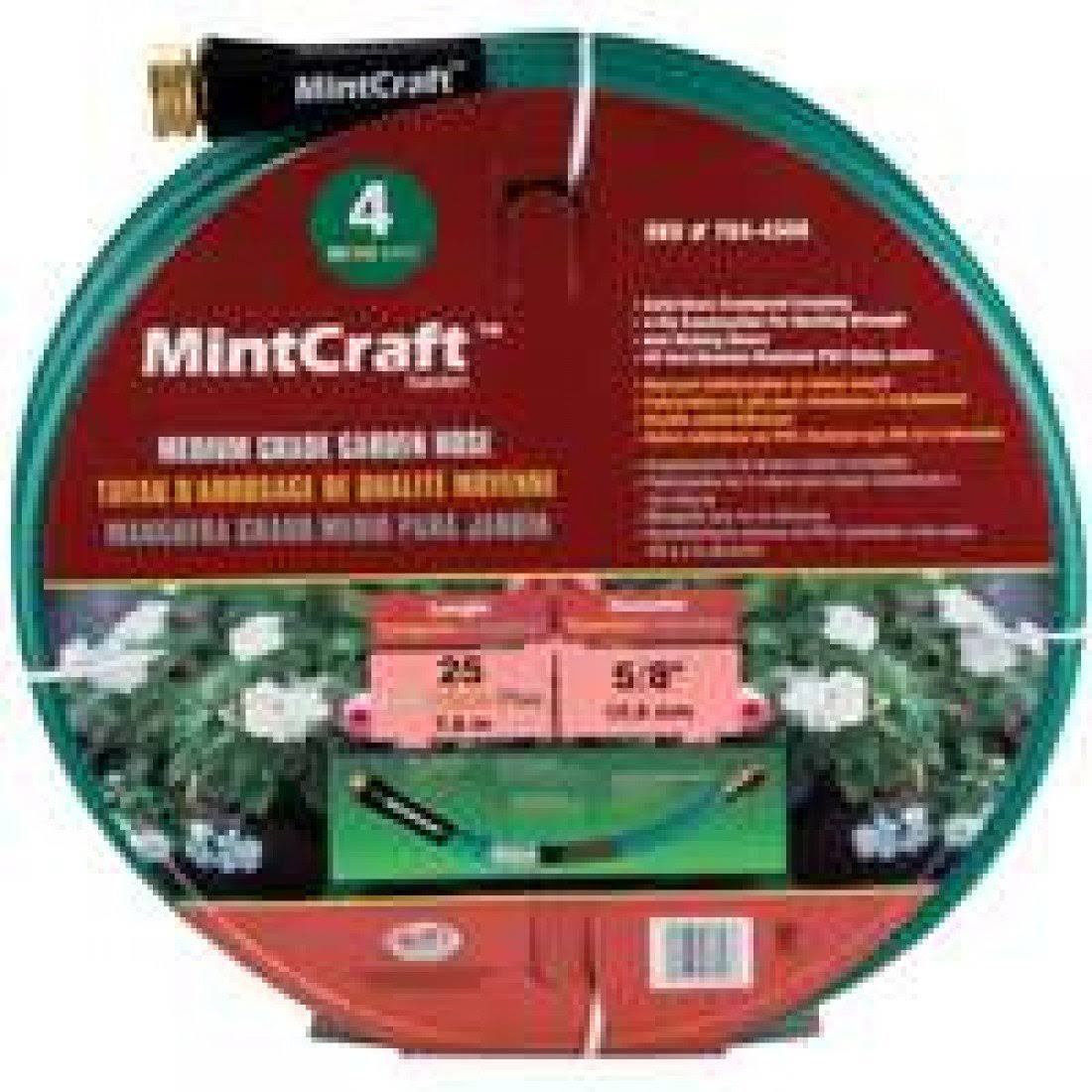 Mintcraft Medium Duty Garden Hose - 4 Ply, 5/8" x 25'