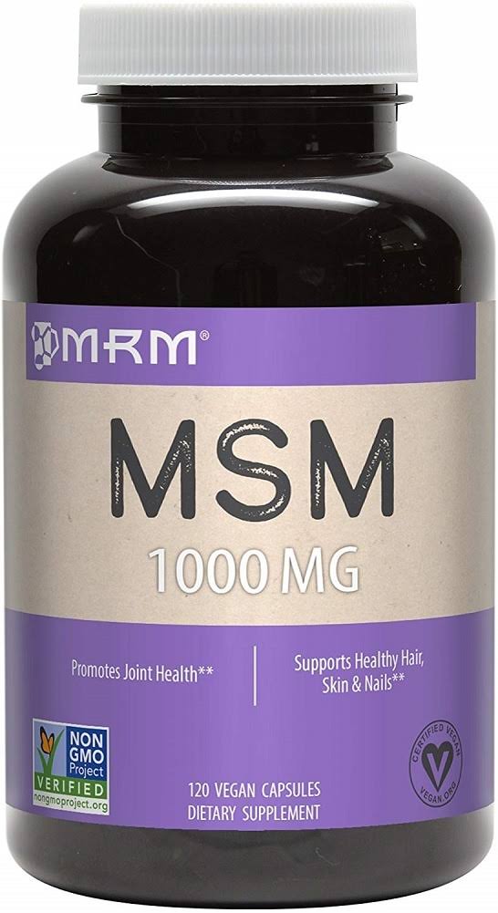 Mrm Msm Vegetarian Dietary Supplement - 120 Capsules