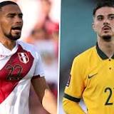 When was the last time Australia played against Peru?