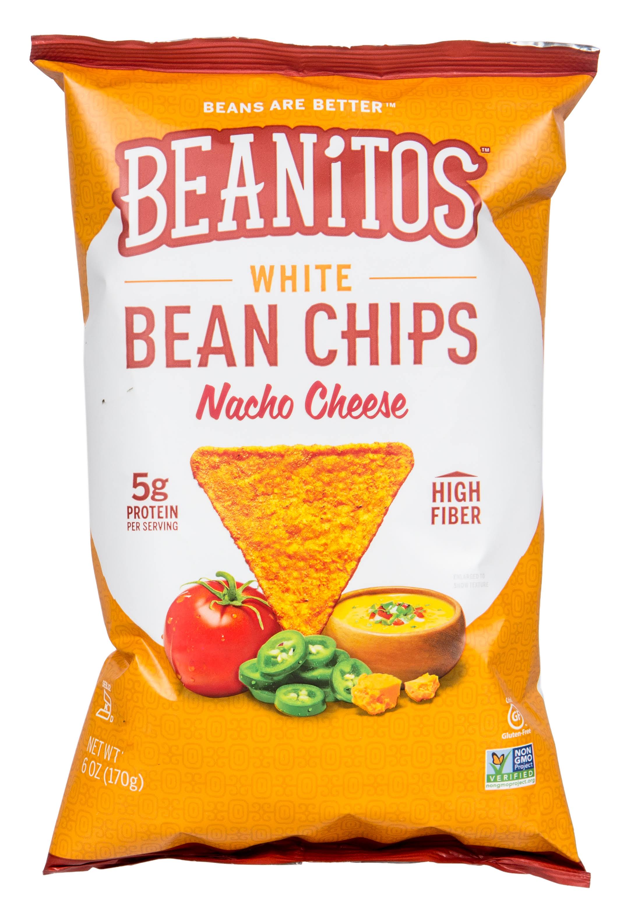 Beanitos White Bean Chips - Nacho Cheese, 6oz