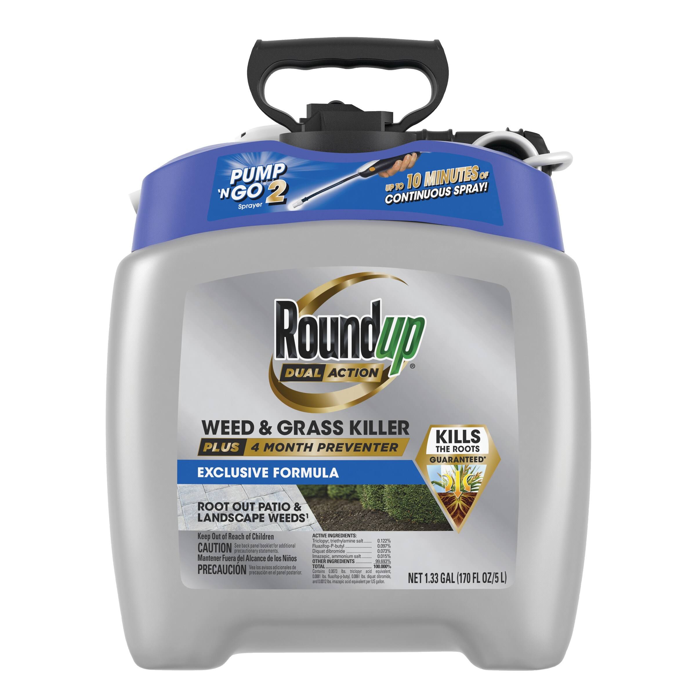 Roundup Ready-to-Use Weed and Grass Killer Liquid 1.33 gal 5377504
