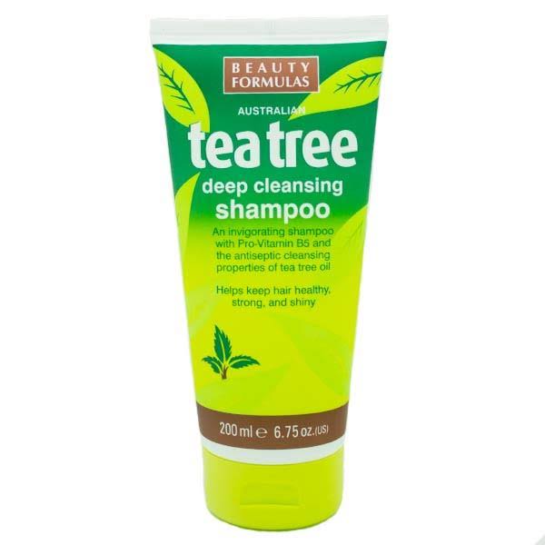 Beauty Formulas Tea Tree Deep Cleansing Shampoo - 200ml