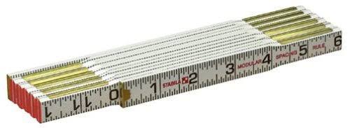 Stabila 80010 Modular Scale Folding Ruler - 6'