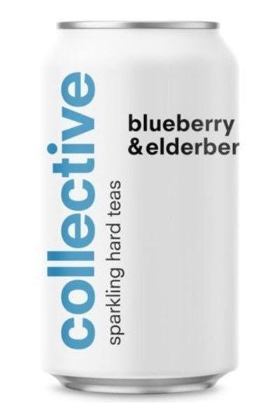 Collective Arts Blueberry & Elderberry Sparkling Tea (6x 12oz cans)