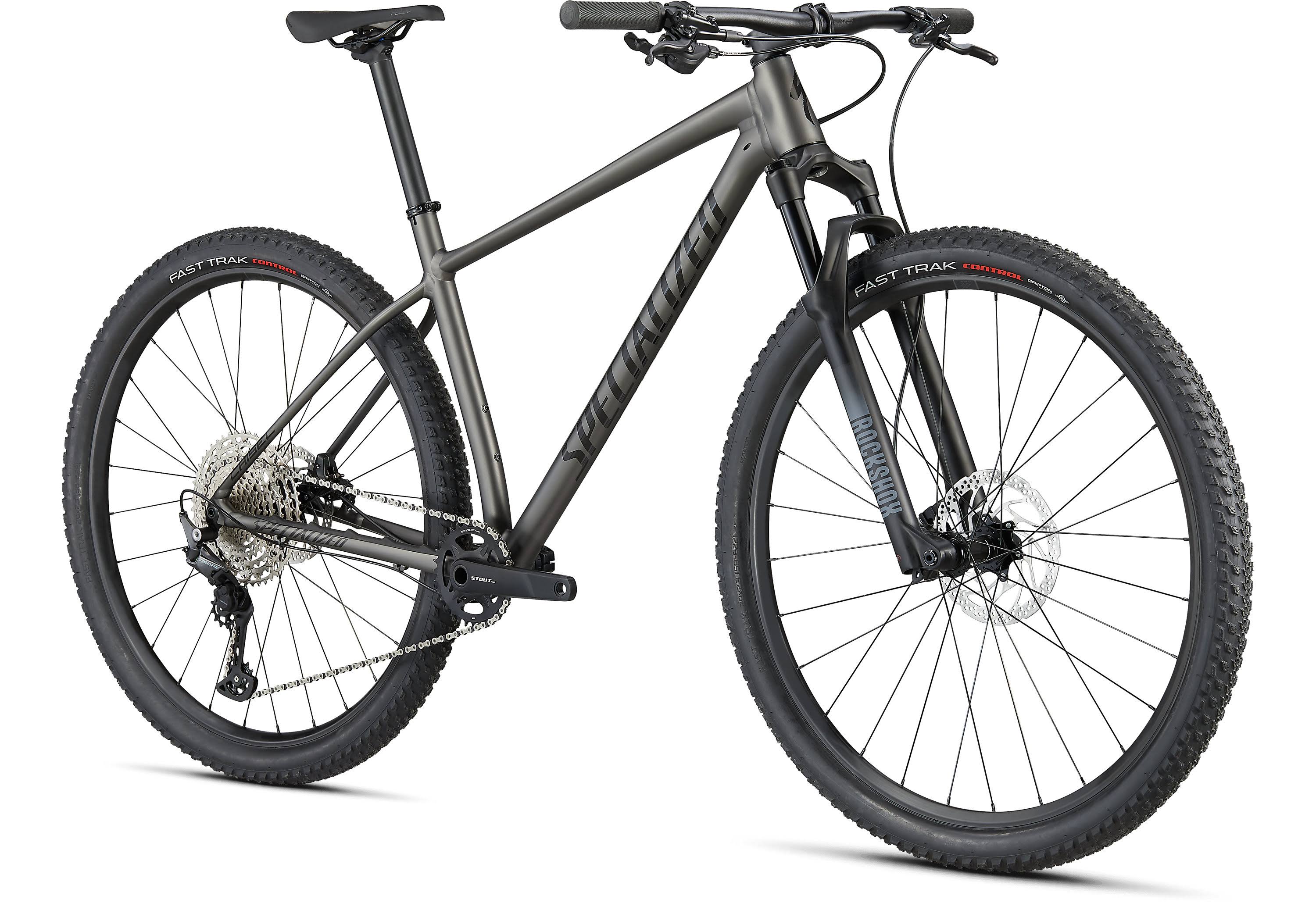 Specialized Chisel 2021 Hardtail Mountain Bike - Smoke/Black