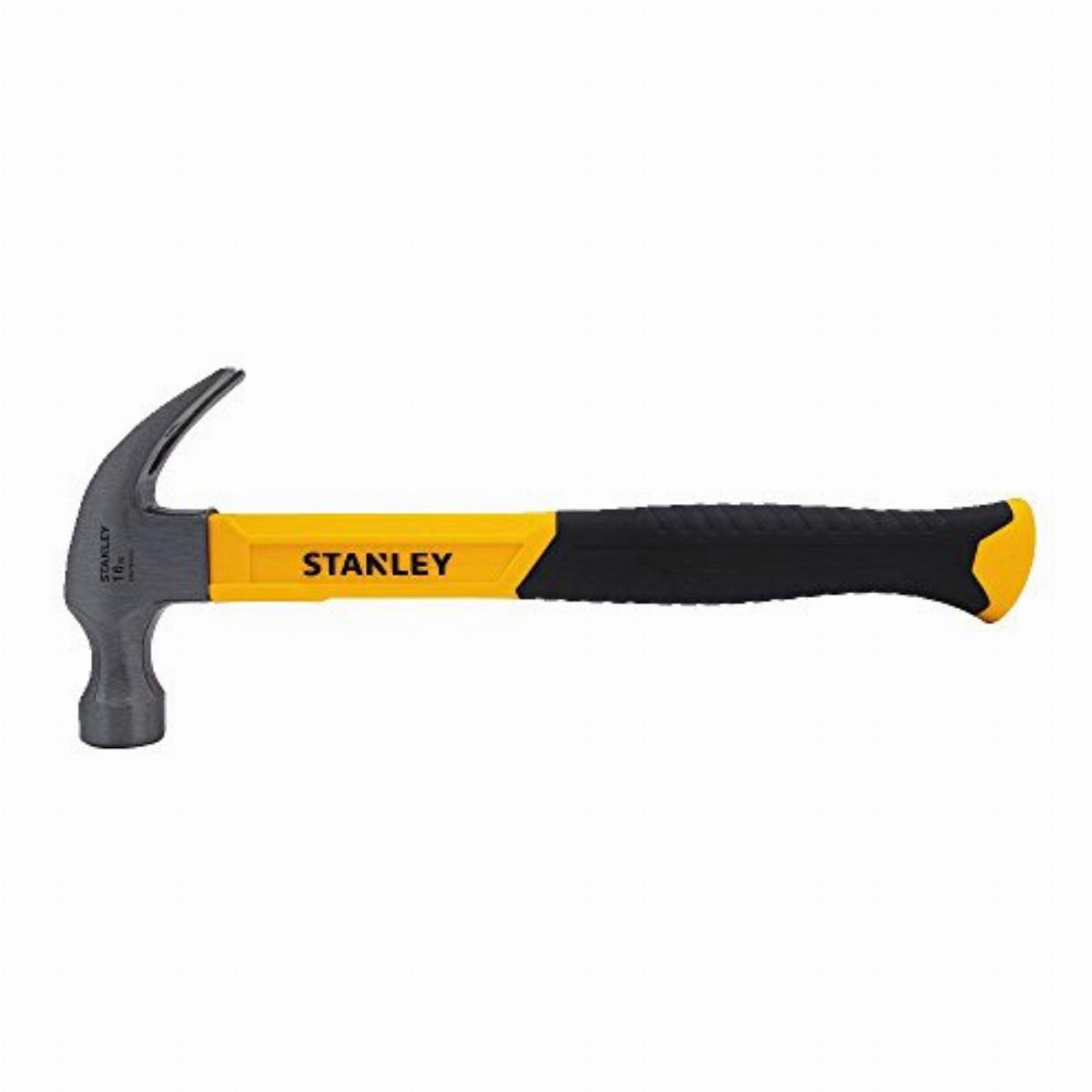 Stanley STHT5151216oz Curved Claw Fiberglass Nailing Hammer - 16oz