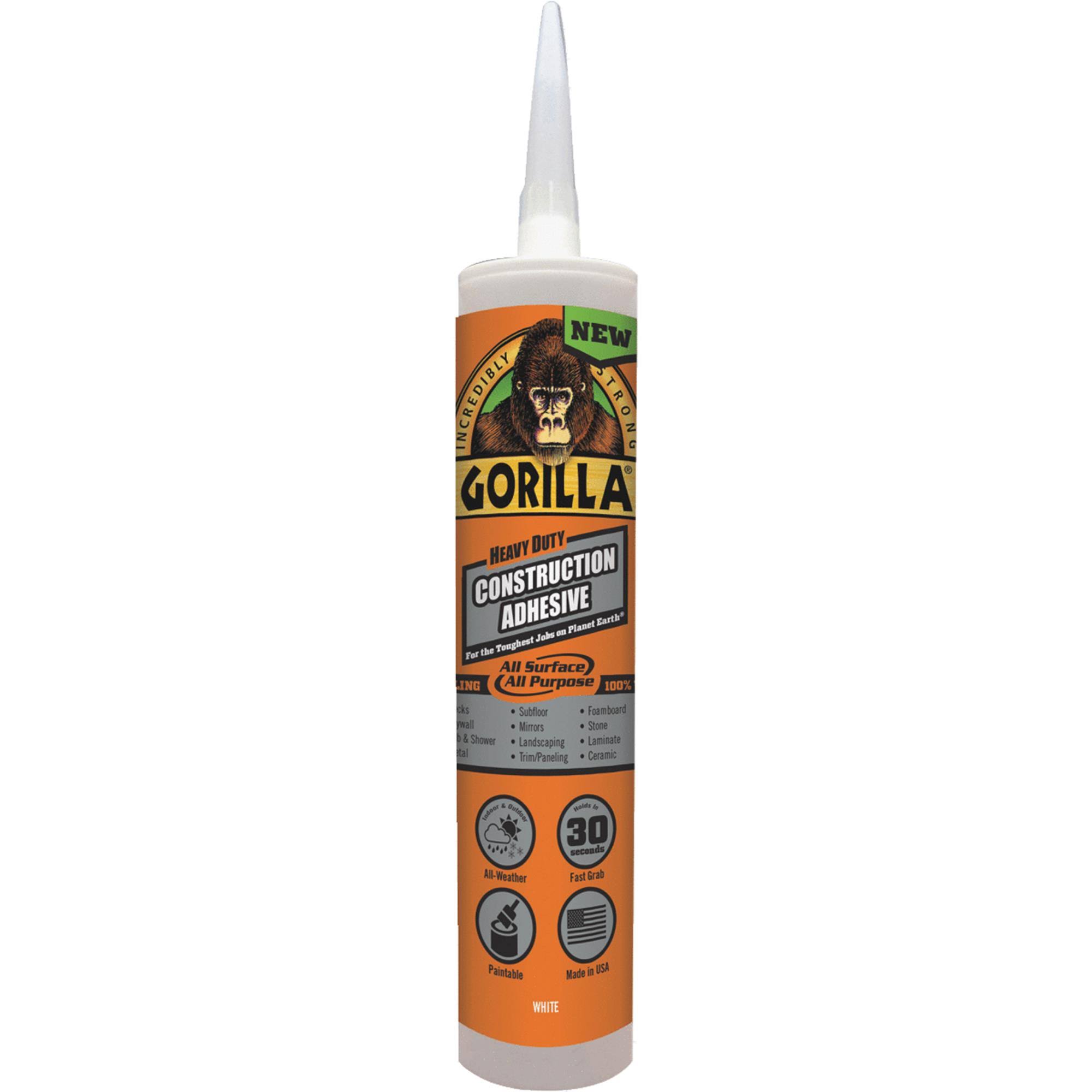 Gorilla Glue Heavy Duty Construction Adhesive - 9oz