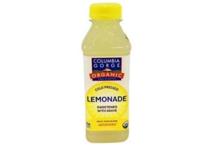 Columbia Gorge Organic Fruit Juice Blend, Lemonade - 15.2 fl oz bottle