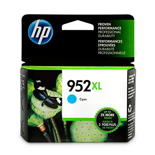 HP 952XL High Yield Original Ink Cartridge - Cyan