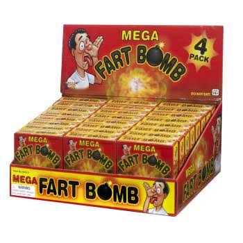 Mega Fart Bomb - 4 Pack