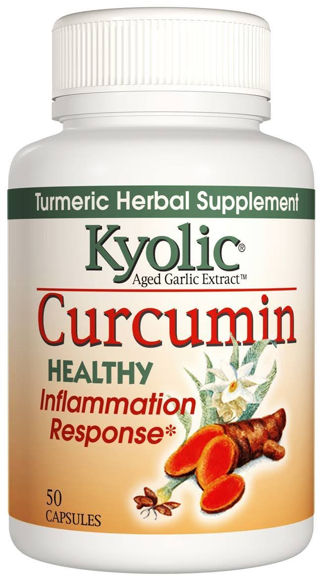Kyolic Aged Garlic Extract Curcumin Capsules