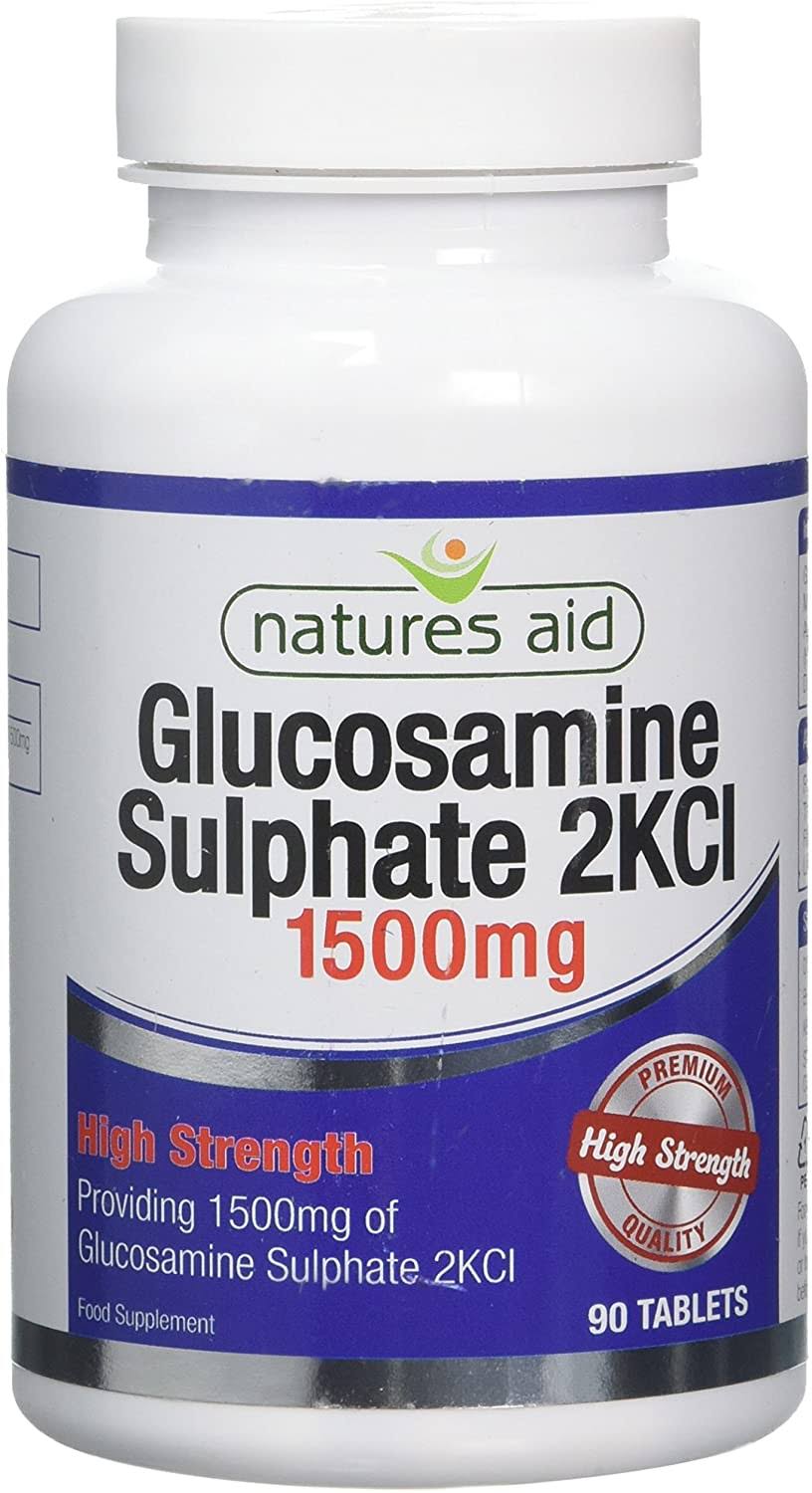 Natures Aid Glucosamine Sulphate - 90 Tablets