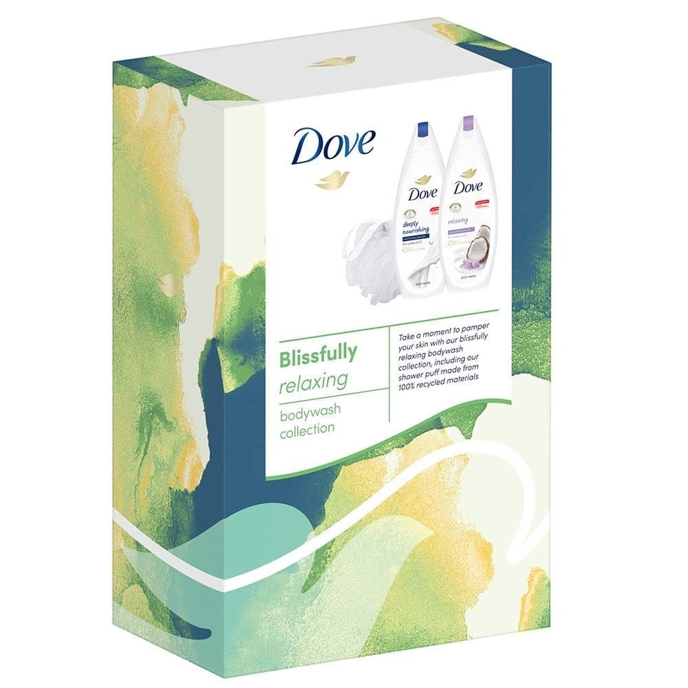 Dove Blissfully Relaxing Body Wash Collection | Gift Set for Her