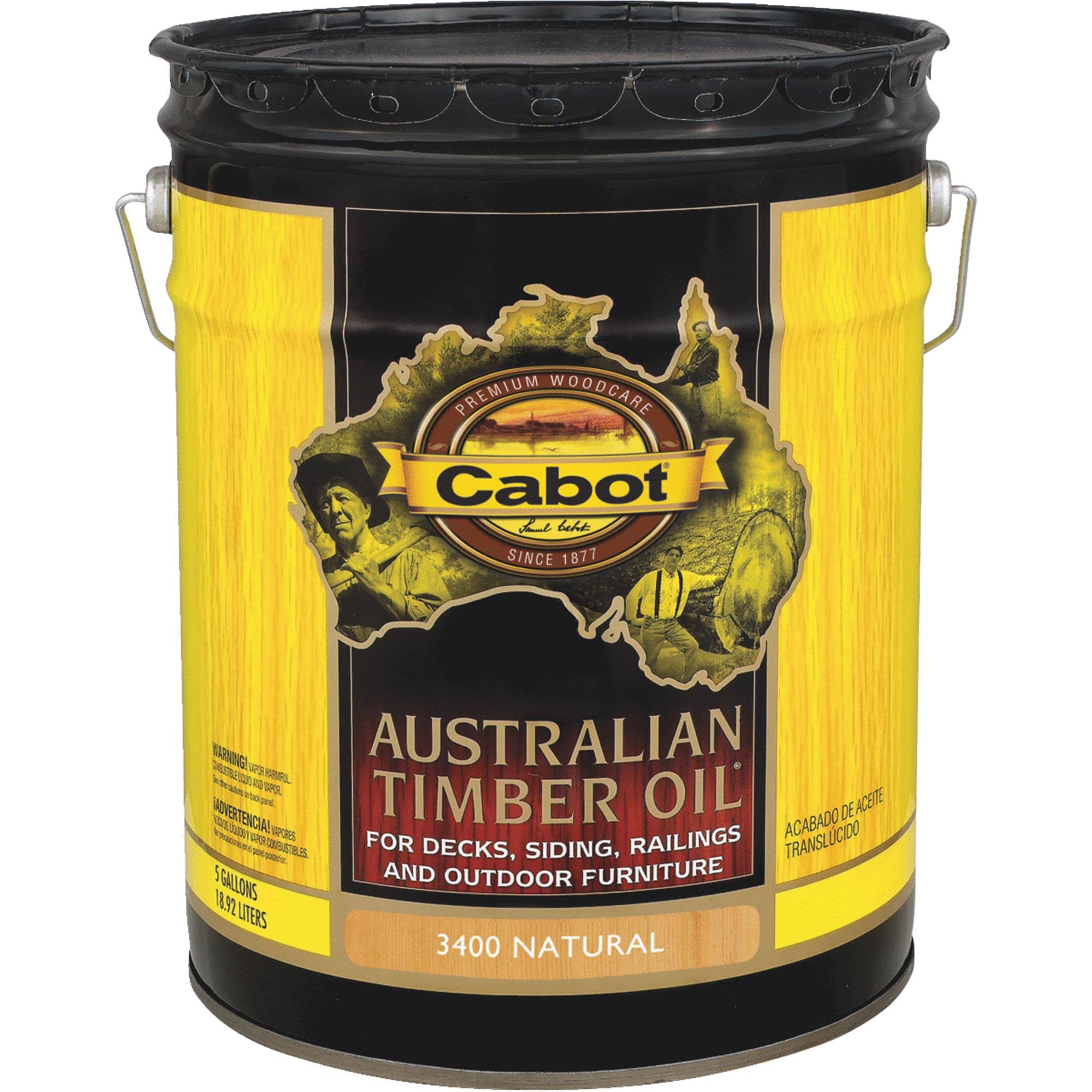 Cabot Australian Timber Oil Translucent Exterior Oil Finish | Garage | Free Shipping On All Orders | 30 Day Money Back Guarantee