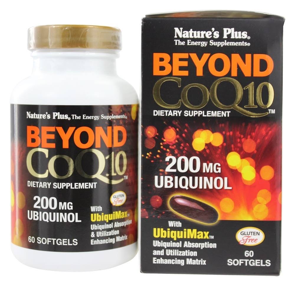 Nature's Plus Beyond CoQ10 Ubiquinol - 200mg, 60 Softgels