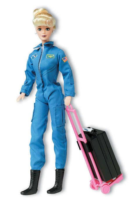 Daron Toys Female Astronaut Doll - Blue