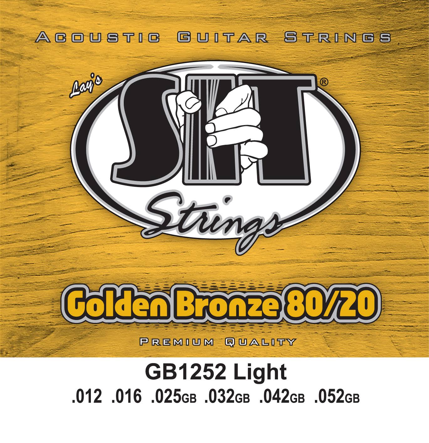 Sit Golden Bronze Acoustic Guitar Strings - 6 String