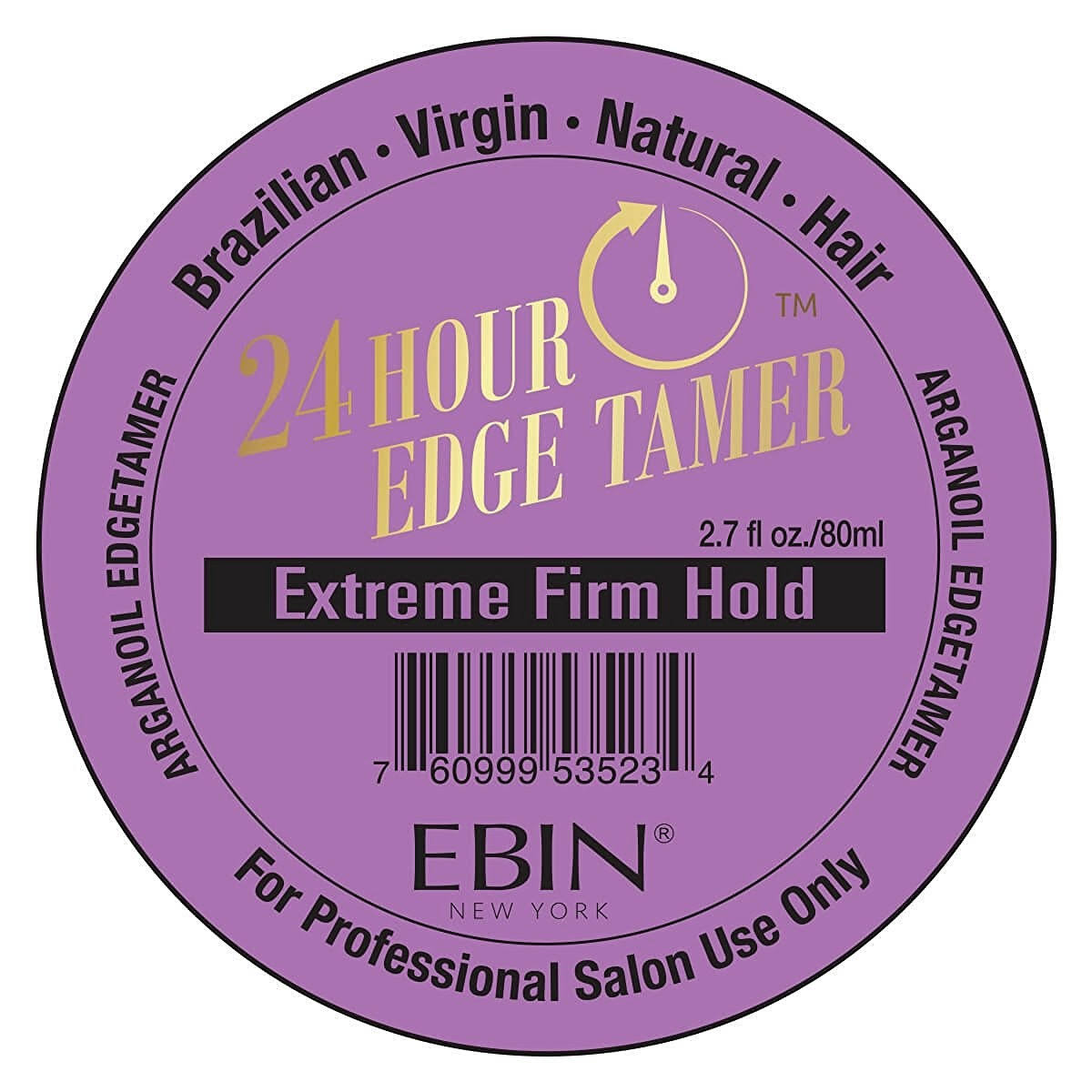 Ebin New York 24 Hour Edge Tamer Extreme Firm Hold Gel - 2.7oz