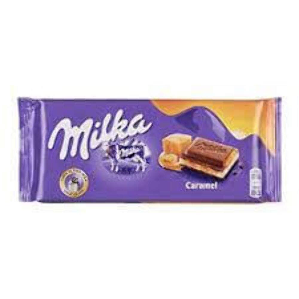 Milka Milk Chocolate - Caramel, 200g