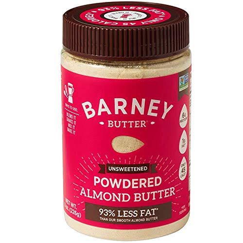 BARNEY Powdered Almond Butter, Unsweetened, Paleo, KETO, Non-GMO, Skin