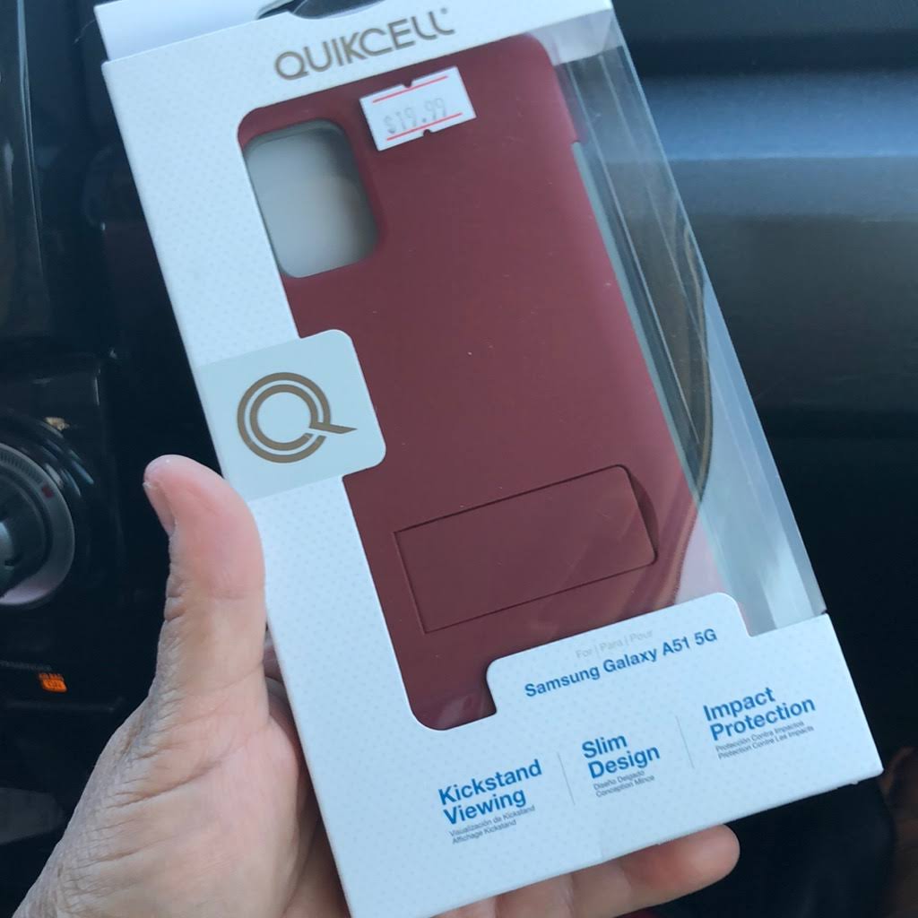Quikcell Cell Phones & Accessories | Quikcell.Com Samsung Galaxy A51 Case Nwt | Color: Gray/Red | Size: Appox 6x8 | Brendaeisele's Closet