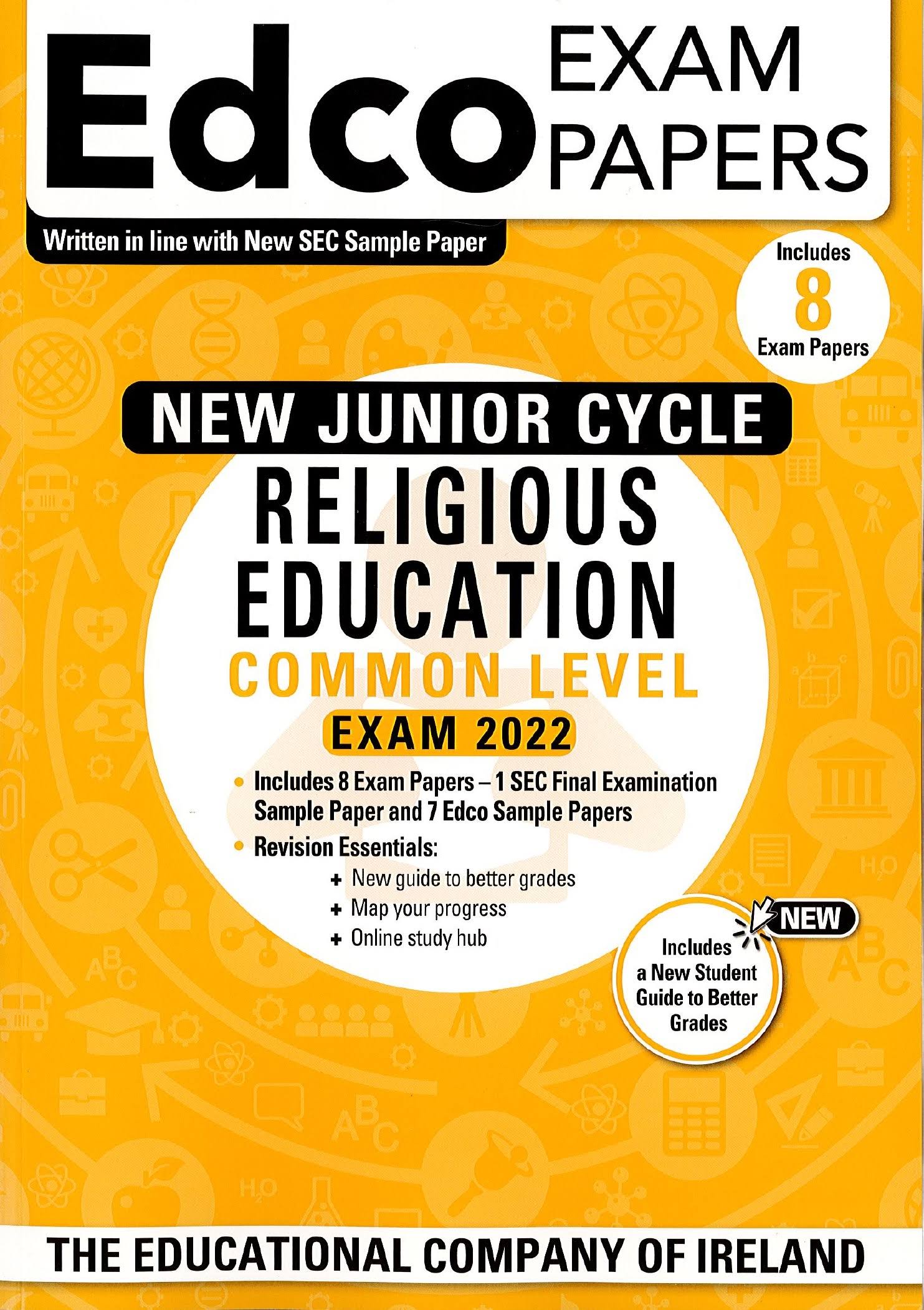 Religion Higher & Ordinary Levels Junior Certificate Exam Papers