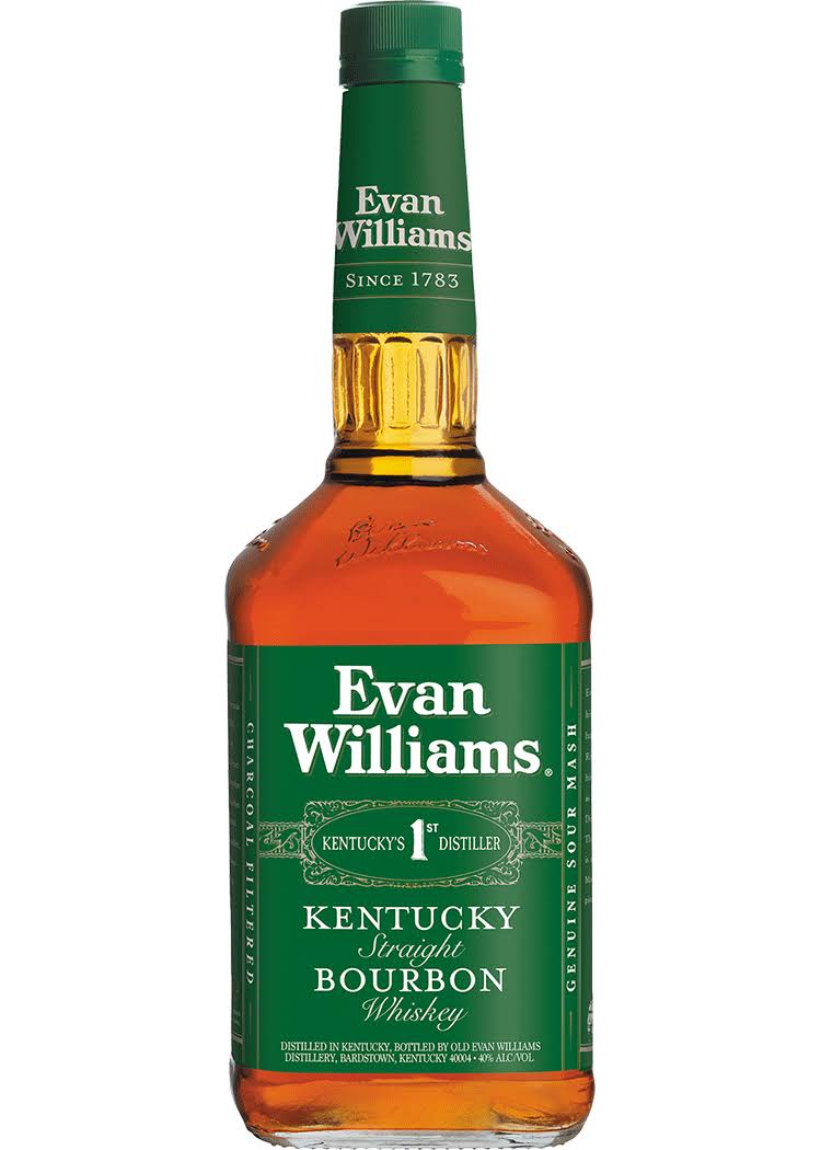 Evan Williams Bourbon Green Label 1.0L