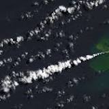 New Pacific Island Seen From Space as Underwater Volcano Erupts