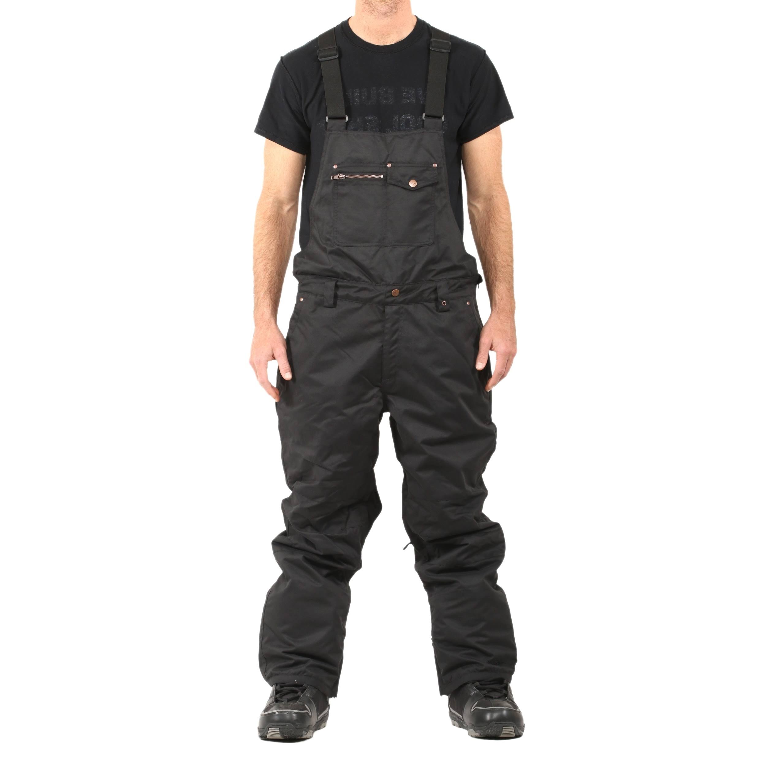 Pulse Men's The Dungaree Insulated Snow Coverall Bib