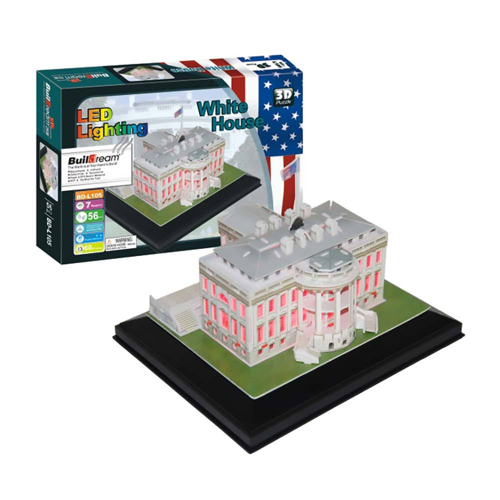 Firefox Toys White House with Light 56pcs BD-L105