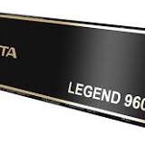ADATA LEGEND 960 PCIe Gen4 SSD Announced with up to 7400MB/s Read/Write Speed