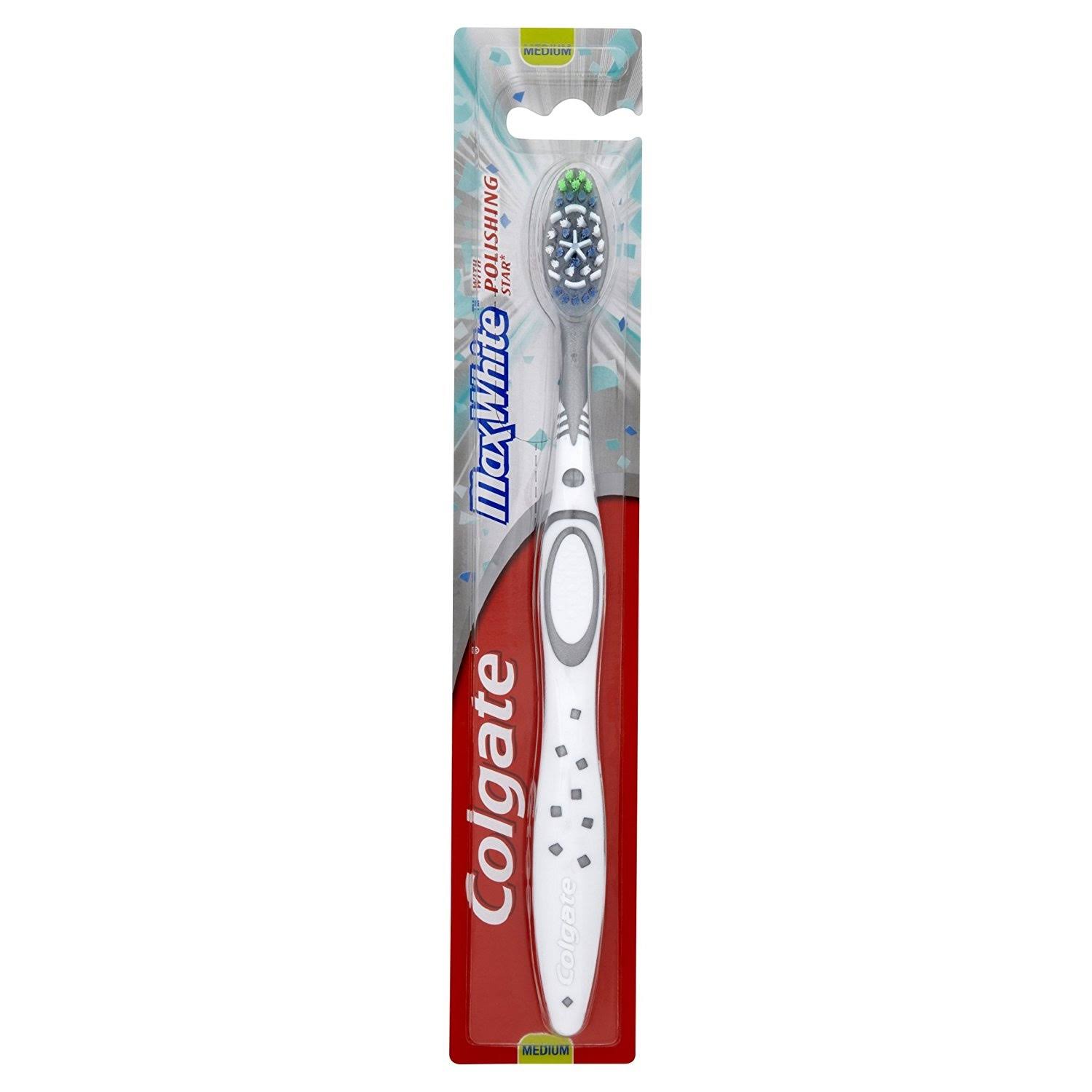 Colgate Max White Toothbrush - Medium