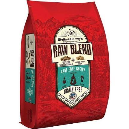 Stella & Chewy's Raw Blend Cage Free Recipe Dog Food 22lb