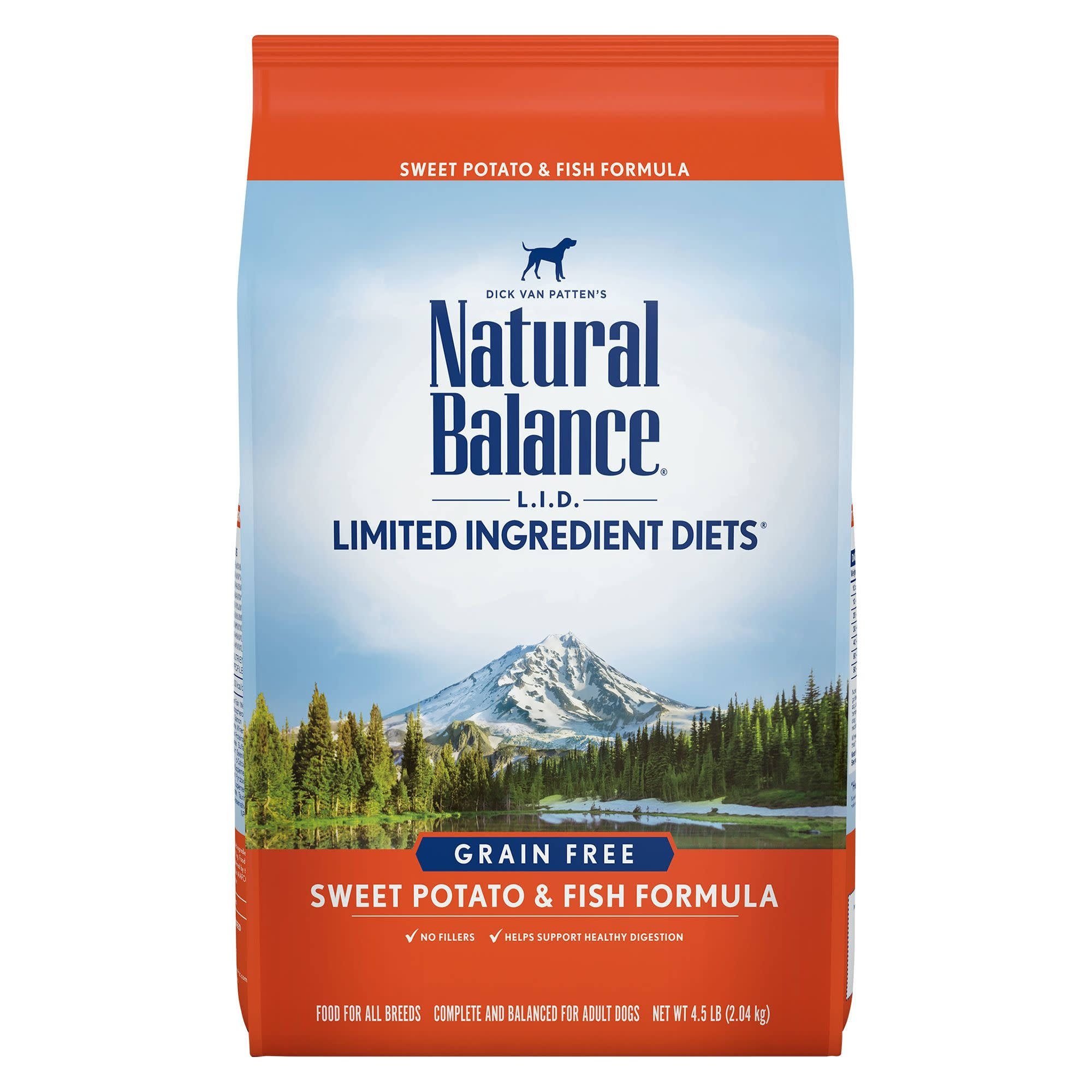 Natural Balance L.I.D. Salmon & Sweet Potato Dog Food [4lb]