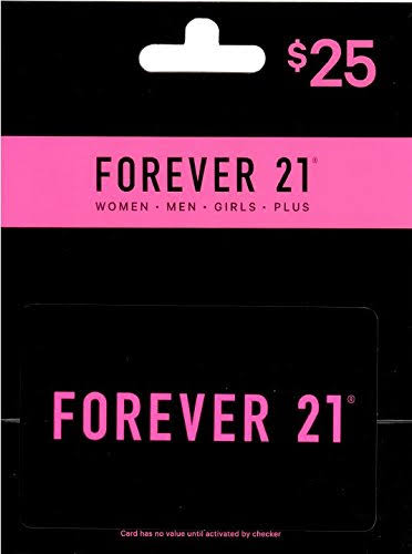 Forever 21 Gift Card - $25
