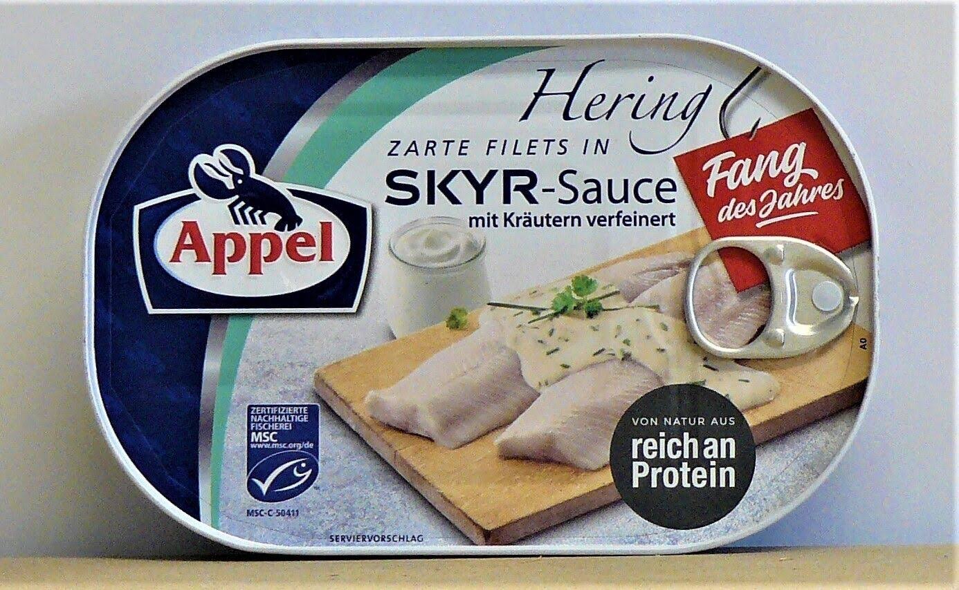 Appel Herring Filets in Skyr Sauce 200g