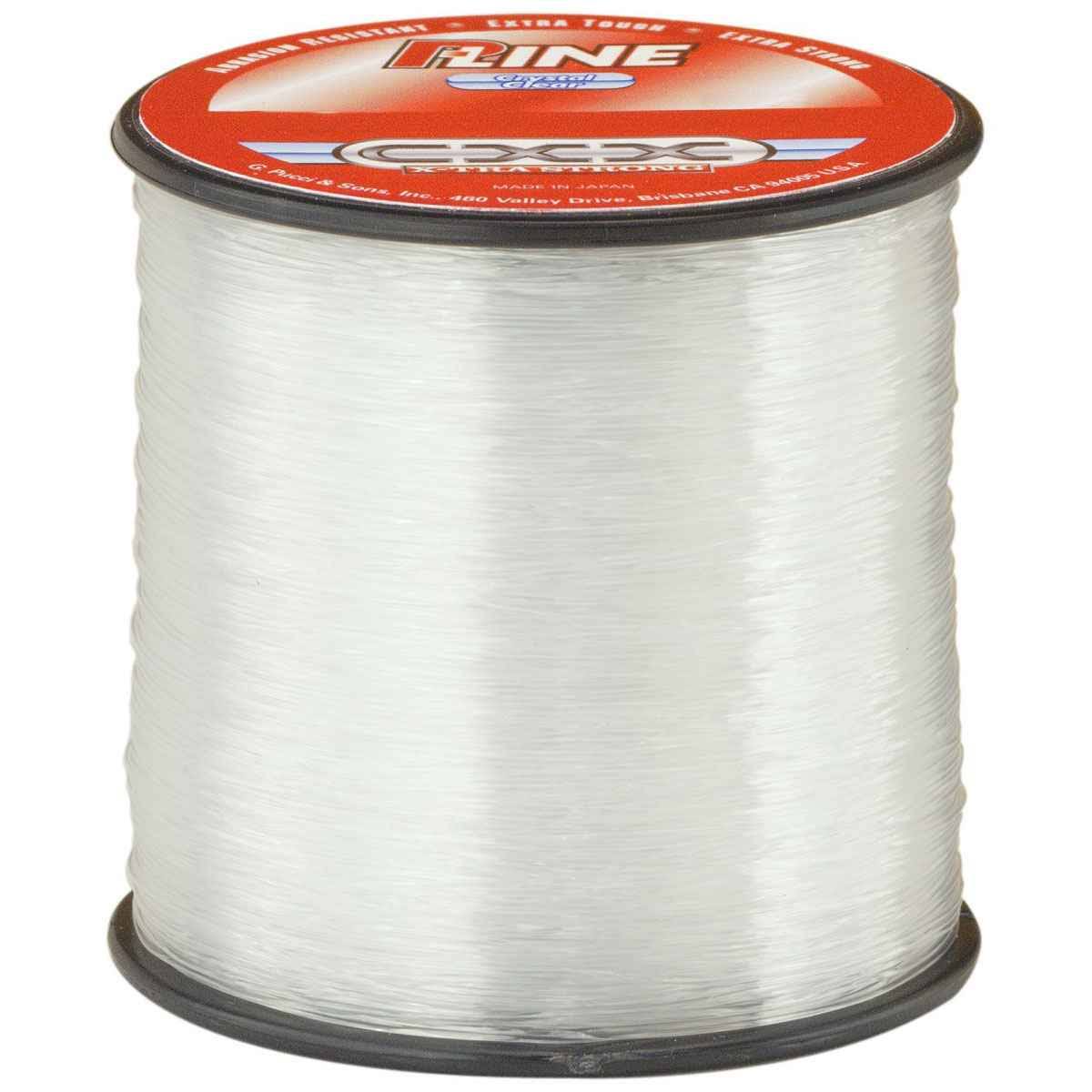 P-Line CXX-Xtra Strong 1/4 Size Fishing Spool, Crystal Clear [500-yard/ 25-pound]