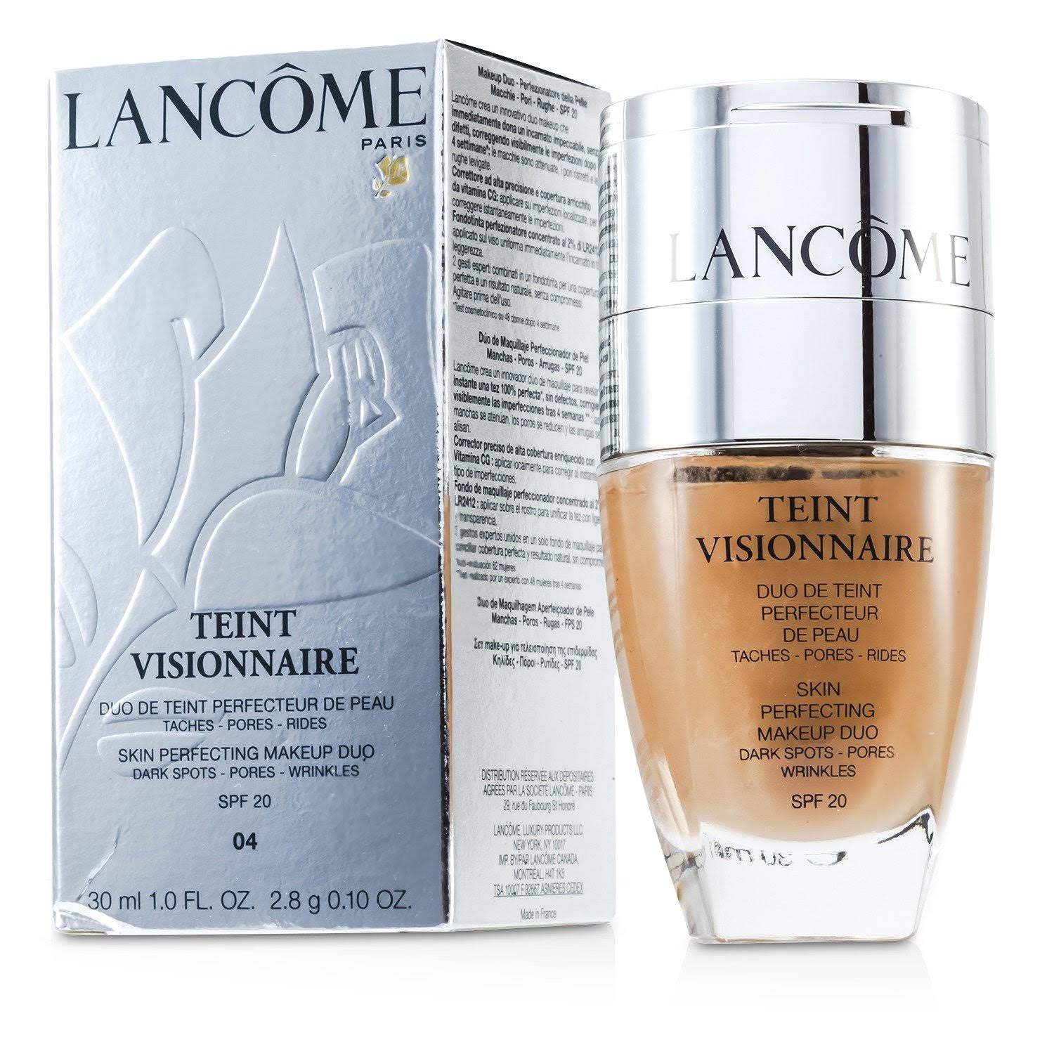 Lancome Teint Visionnaire Skin Perfecting Make Up Duo - 04 Beige Nature