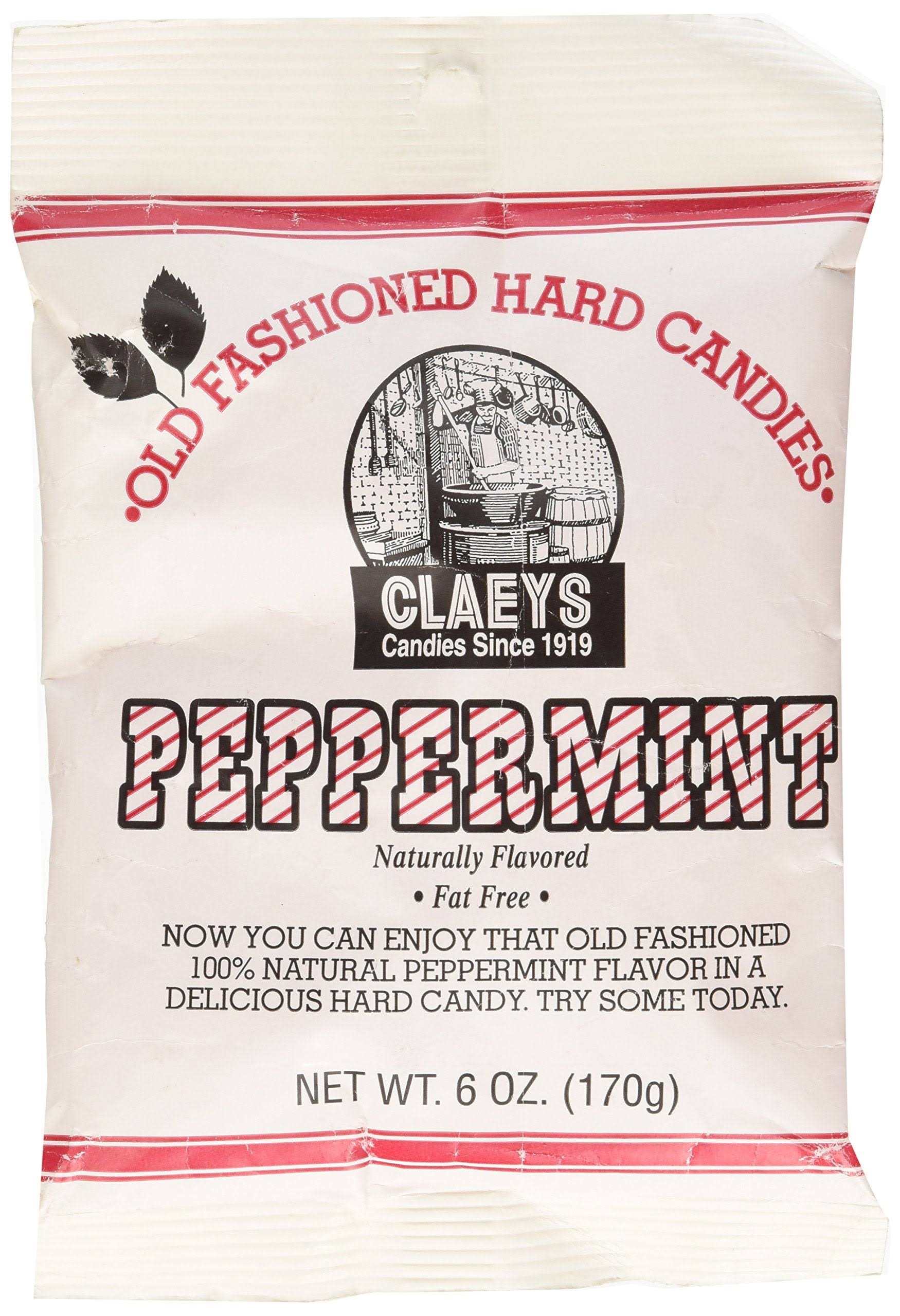 CLAEYS Old Fashioned Peppermint Hard Candies 6 oz
