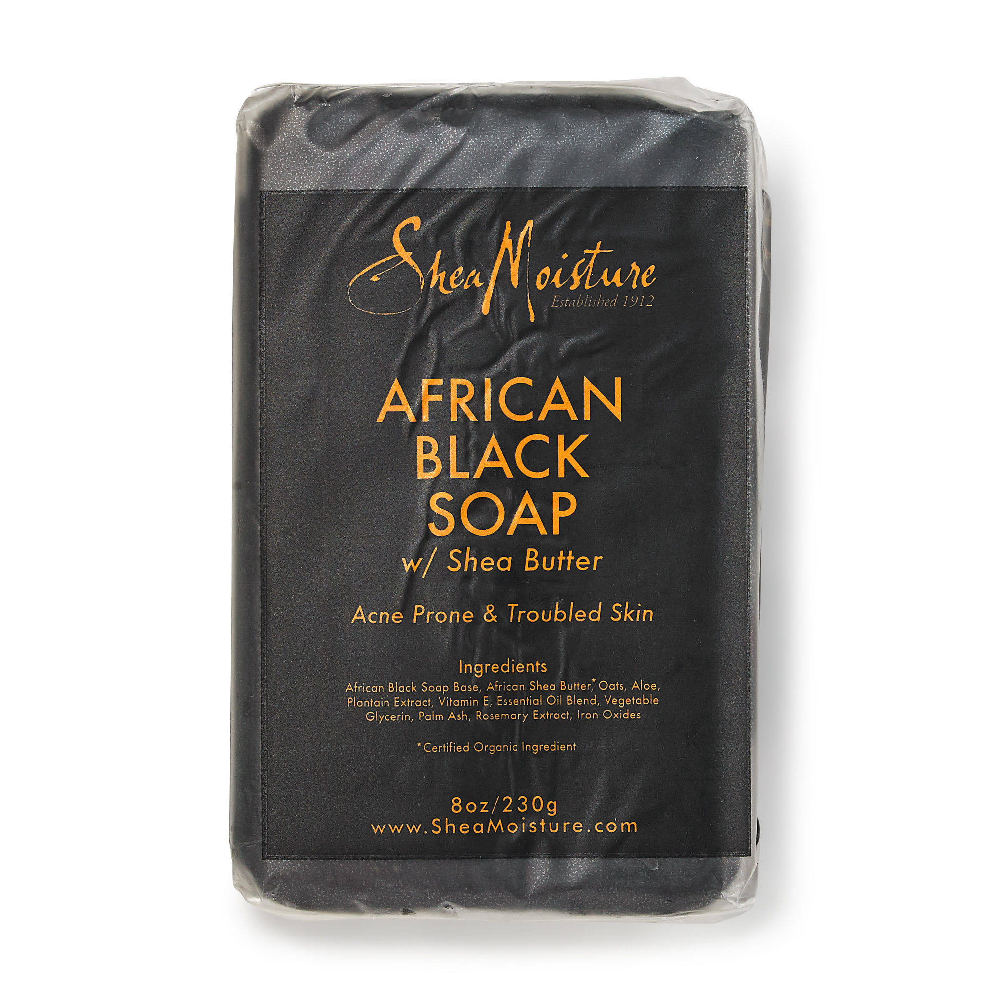 Shea Moisture African Black Soap - 8 oz