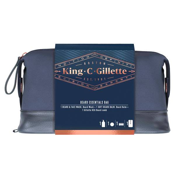 Gillette King C Beard Essentials Bag