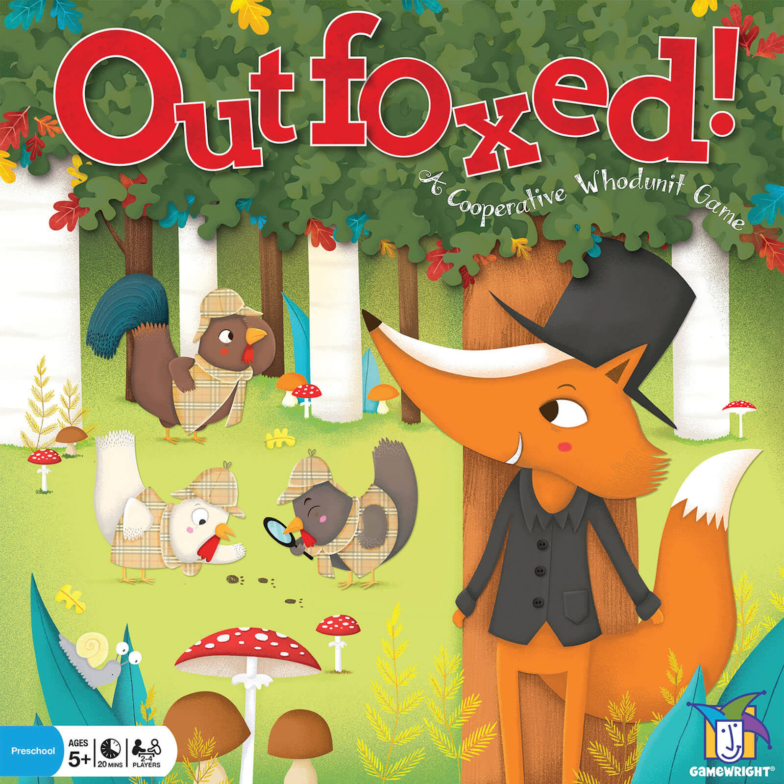 Outfoxed! A Cooperative Whodunit Game