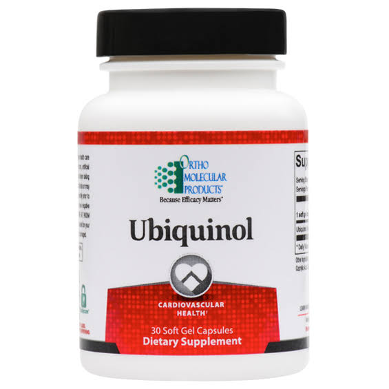 Ortho Molecular Products Ubiquinol Dietary Supplement - 30ct
