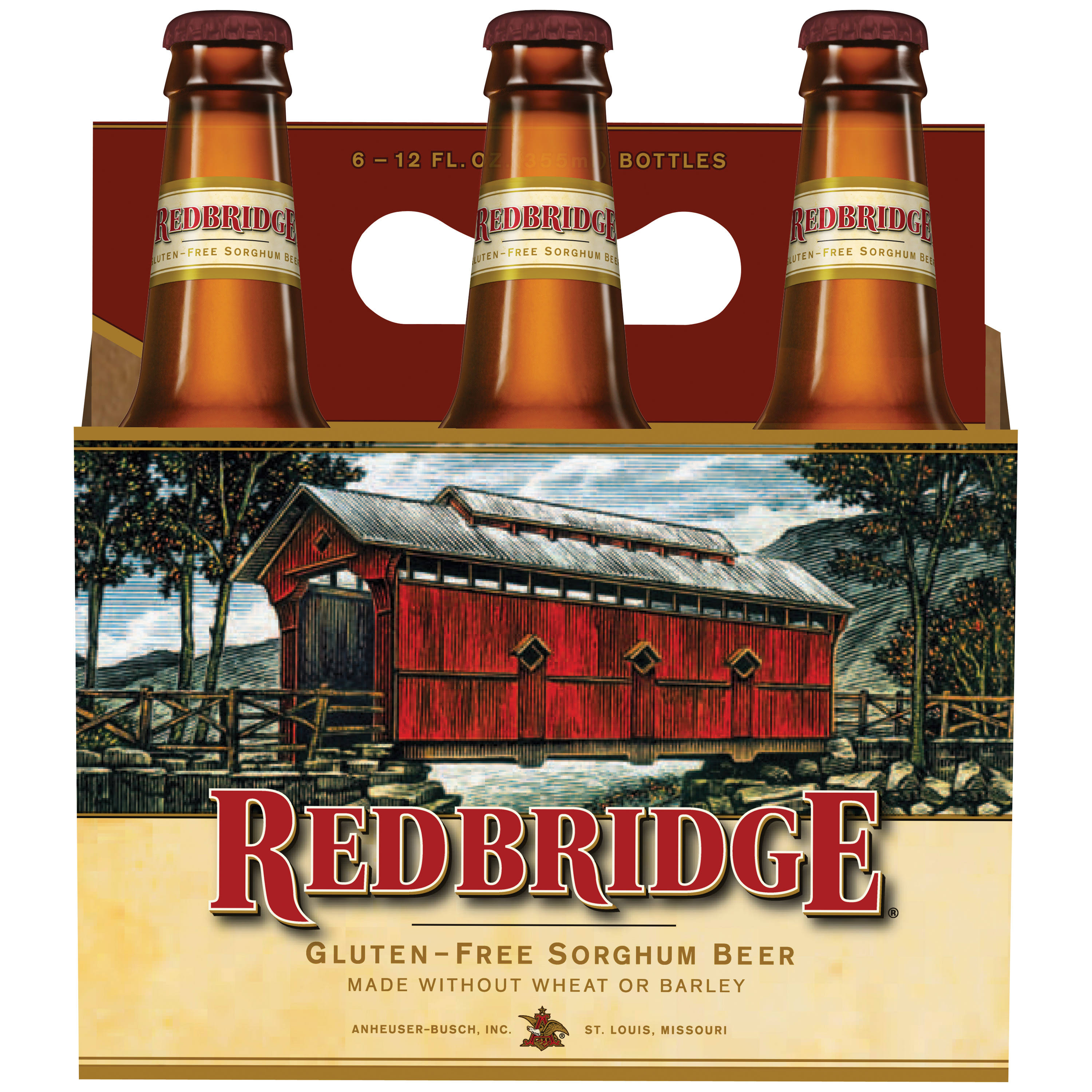 RedBridge Beer, Gluten-Free Sorghum - 6 pack, 12 fl oz bottles