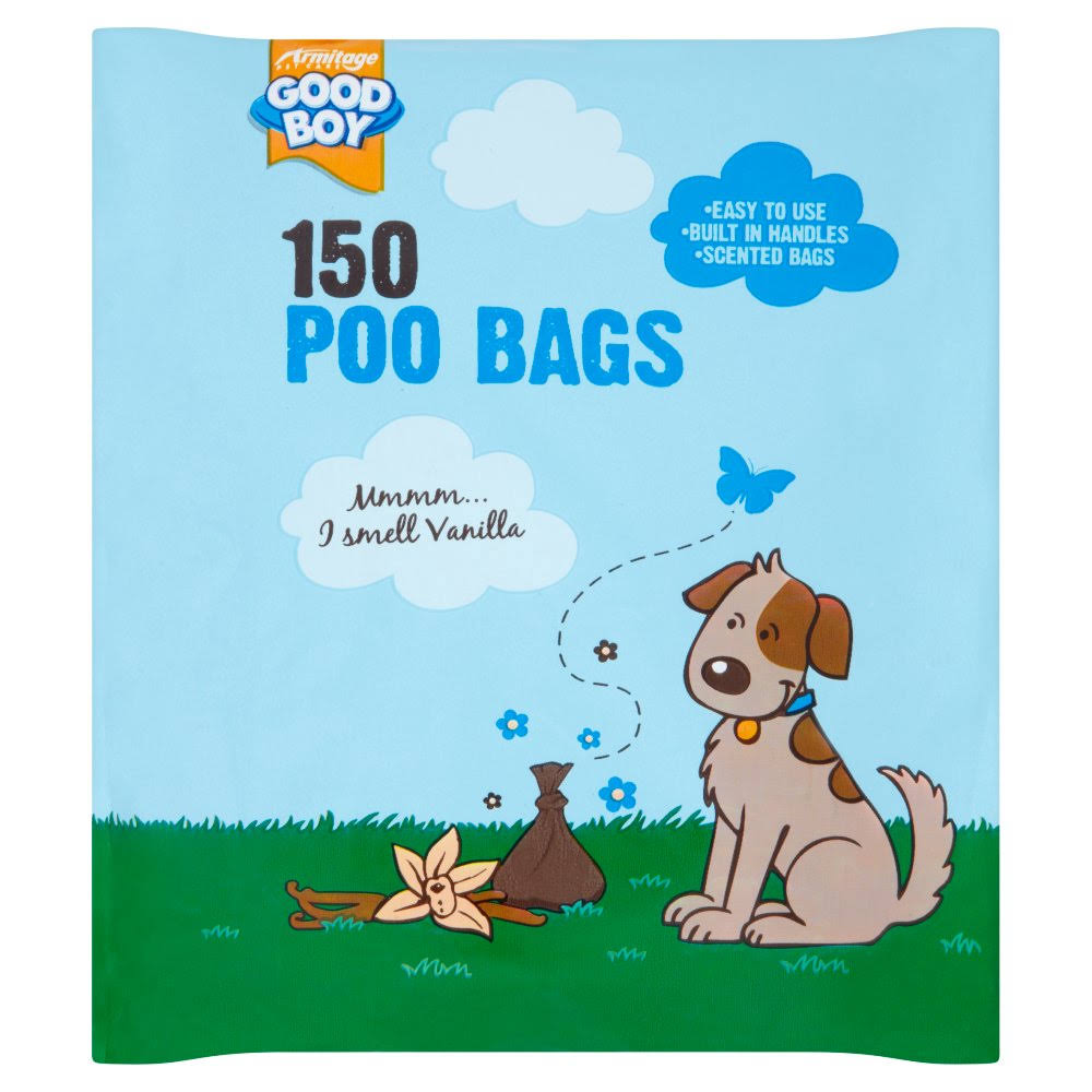 Good Boy Scented Dog Poo Bags - 150ct