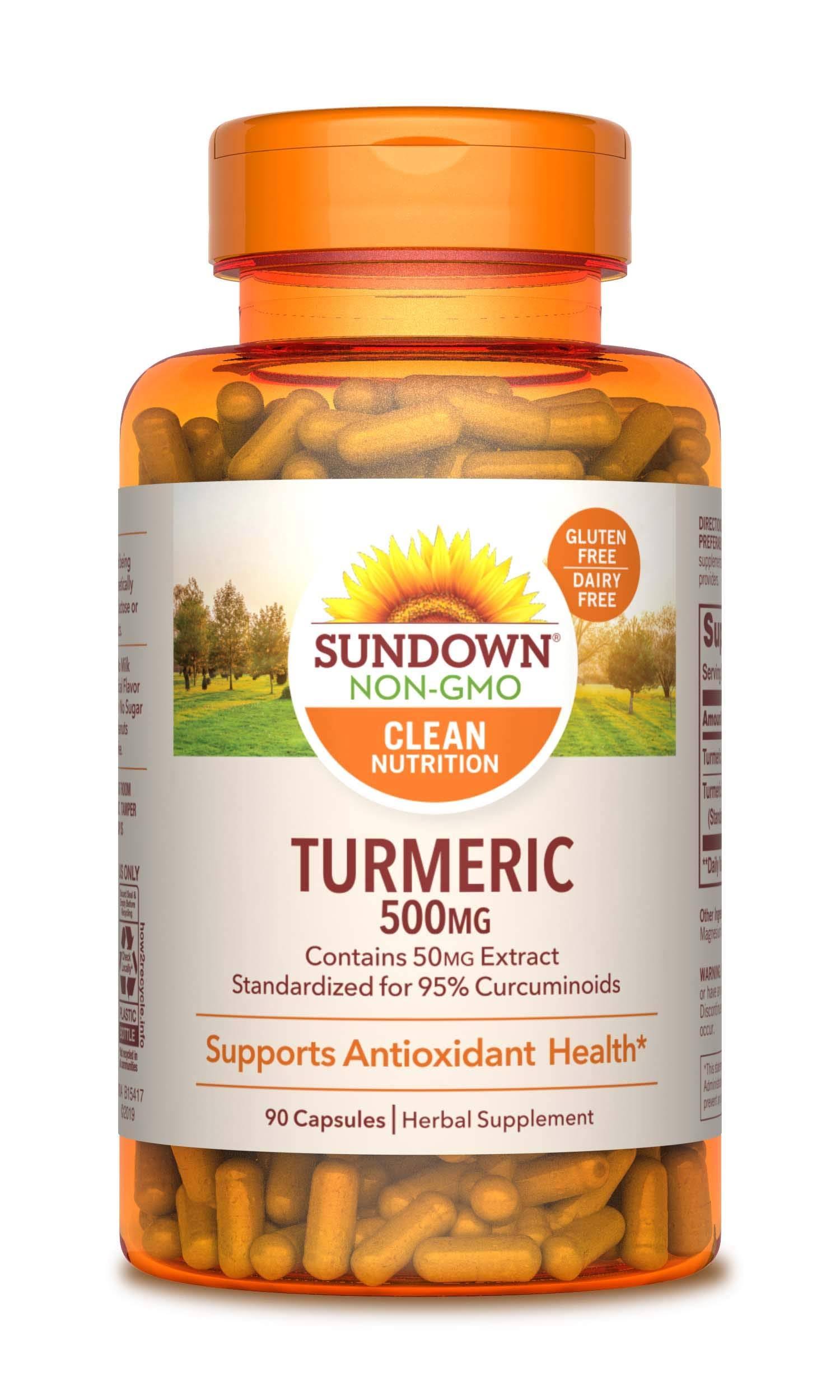 Sundown Naturals Turmeric Extract - 450mg, 90 Capsules